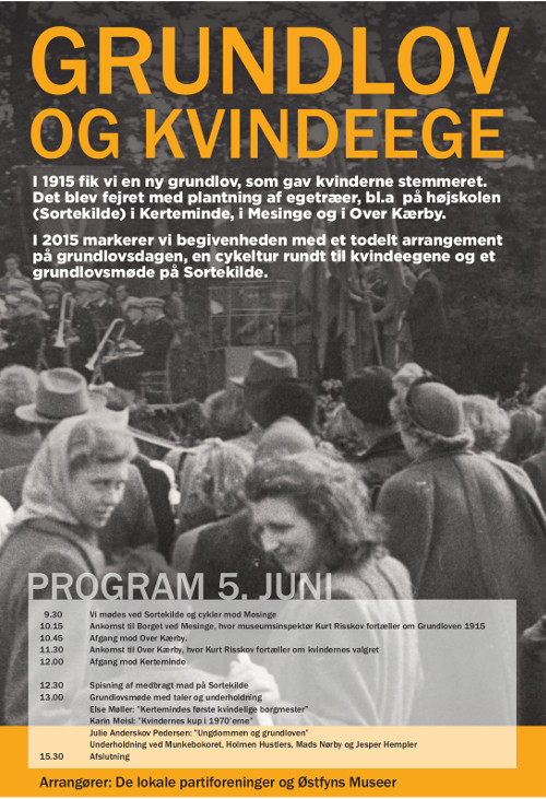 Grundlov og kvindeege plakat